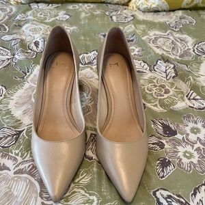 Marc Fisher Nude Pointed Toe Heels